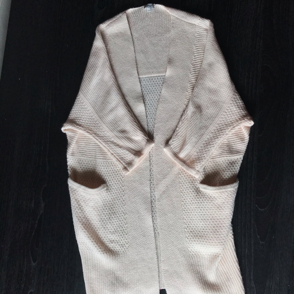 Light pink cardigan